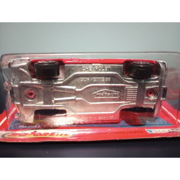 Coca-Cola 1997 Vintage Majorette Red Toy Car 58 Corvette - Picture 5 of 6